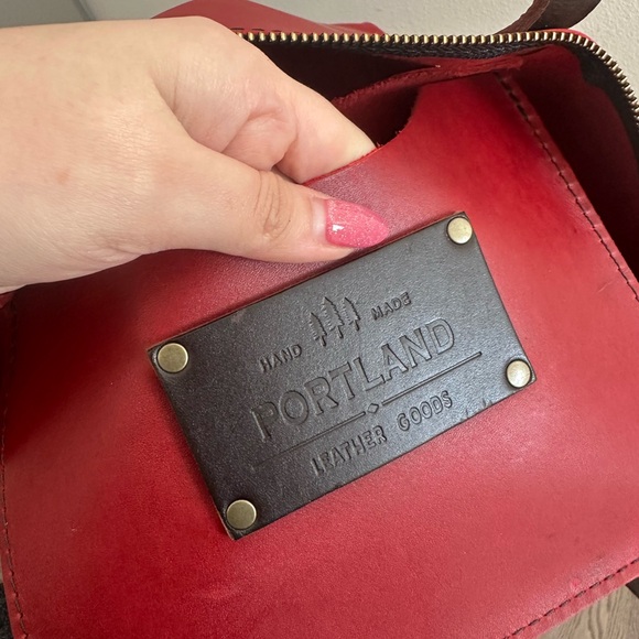 🦄 Portland Leather Ruby Tote - zipper, large, limited edition - Picture 4 of 4